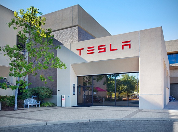 Tesla stock managed to close in green during the historically harsh week for S&P